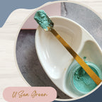 kinded loose shimmer makeup foil pigments powder sea green