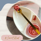 kinded loose shimmer makeup foil pigments powder carrot red