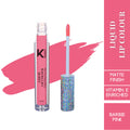 KINDED Liquid Lip Colour Lipstick Lip Gloss - 01 Barbie Pink