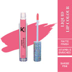 KINDED Liquid Lip Colour Lipstick Lip Gloss - 01 Barbie Pink