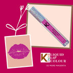 KINDED Liquid Lip Colour Lipstick Lip Gloss - 02 More Magenta