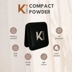 kinded sun protection compact powder with vitamin e 01 cream ivory