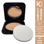 kinded sun protection compact powder with vitamin e 03 warm beige