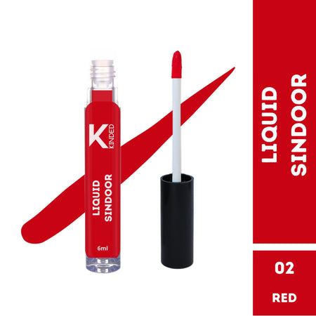 KINDED Liquid Sindoor - 02 Red