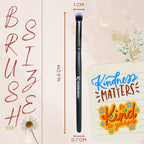 KINDED Professional Natural Wooden Handle Blending Makeup Brush
