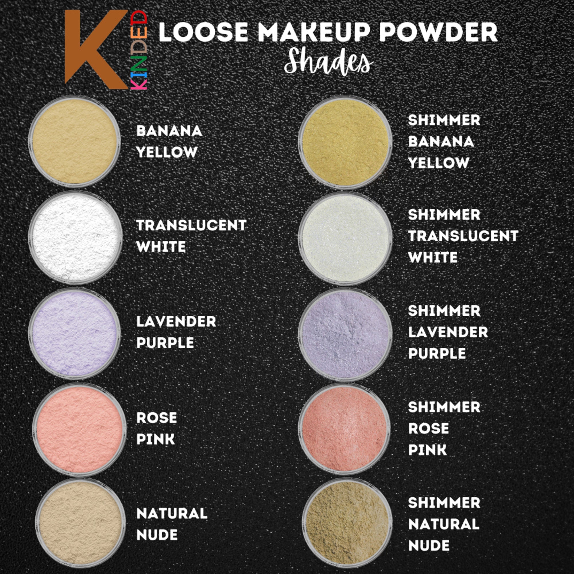 KINDED Setting Loose Powder - Lavender Purple