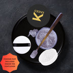 kinded highlighter loose powder shimmer lavender purple