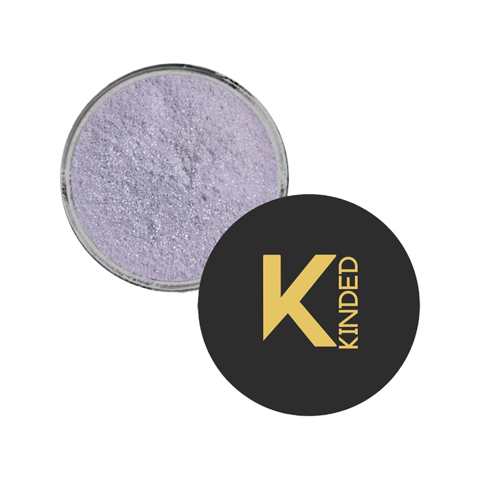 kinded highlighter loose powder shimmer lavender purple