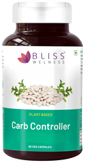 Bliss Welness Carb Controller White Kidney Bean Extract Vegetarian Capsule - Distacart