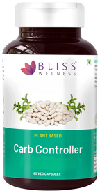 Bliss Welness Carb Controller White Kidney Bean Extract Vegetarian Capsule - Distacart
