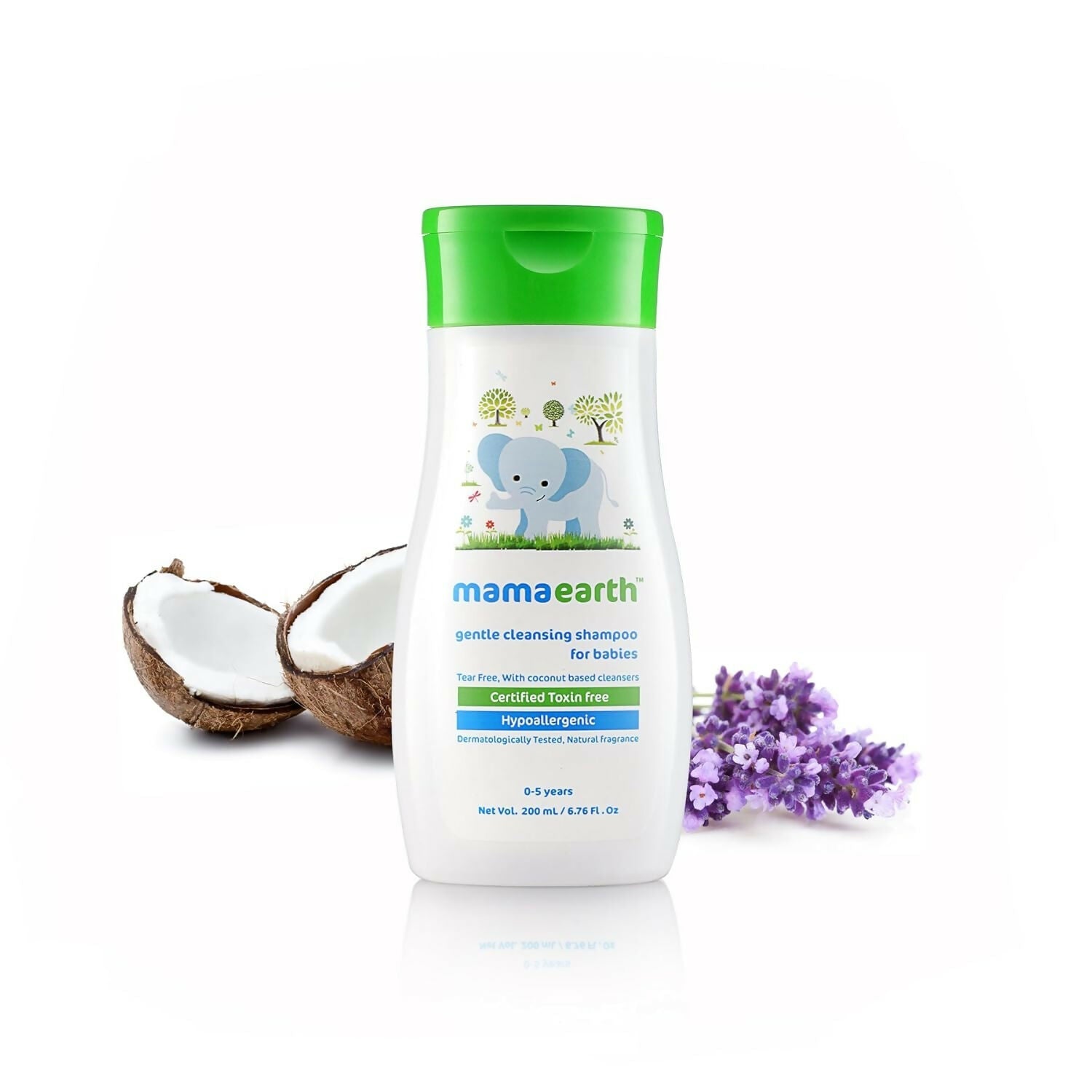 Mamaearth Dusting Powder & Gentle Cleansing Shampoo & Daily Moisturizing Lotion