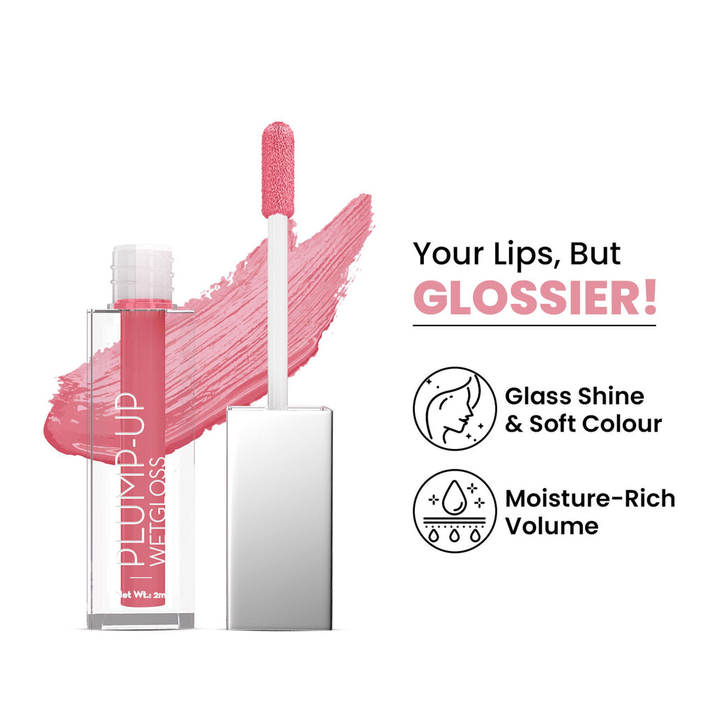Swiss Beauty Plump Up Wet Lip Gloss For Glossy And Fuller Lips - 7 Date Night