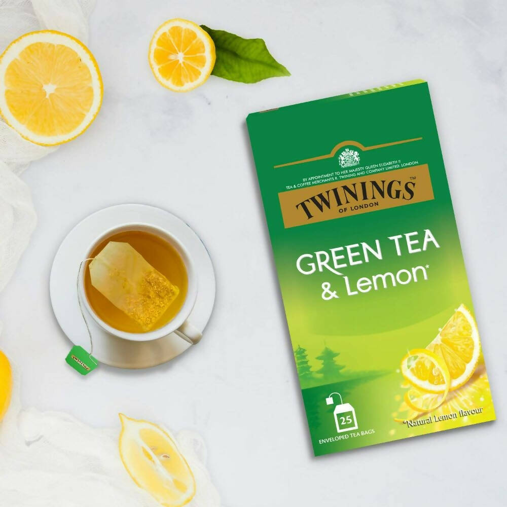 Twinings Green Tea & Lemon Teabags - Distacart