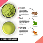 Just Vedic PCOS PCOD Support Drink Mix - Distacart