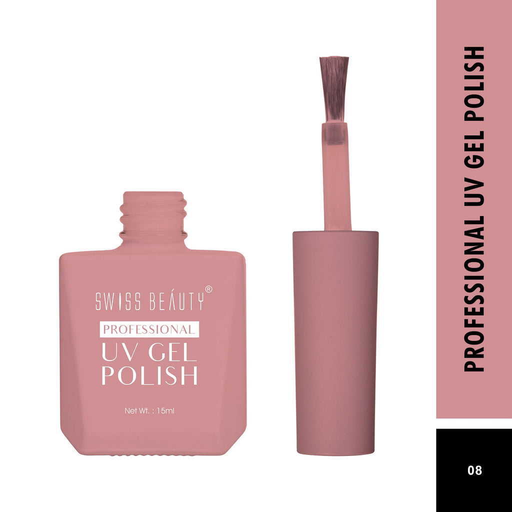 Swiss Beauty Professional UV Gel Nail Polish - Shade-08 - Distacart