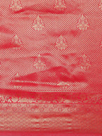 Saree Mall Pink Ethnic Motifs Zari Silk Blend Banarasi Saree - Distacart