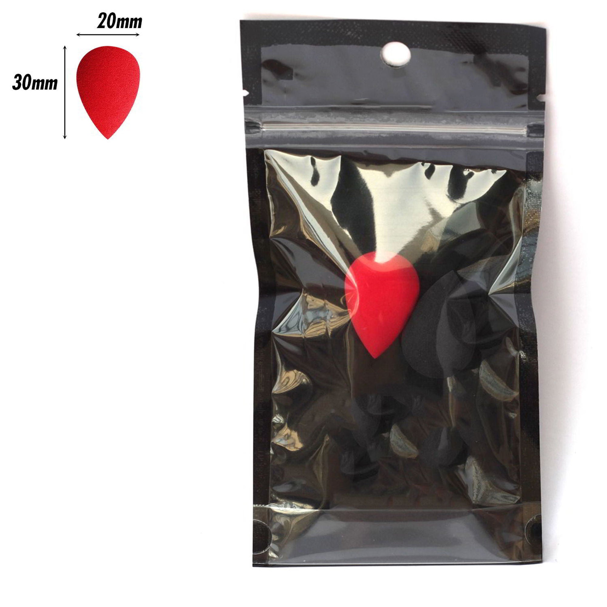 PAC Studio Mini Blender - Water Drop (2 Pcs) (Red + Black) - Distacart