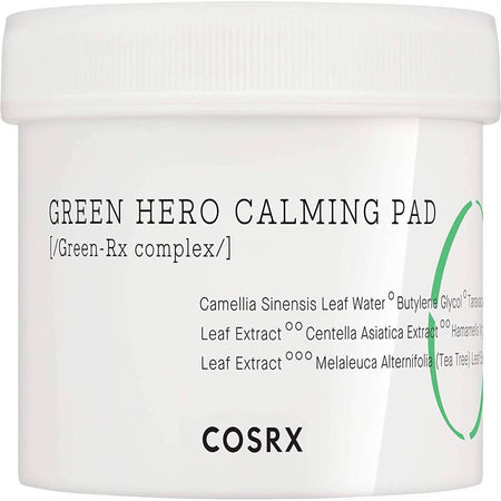 Cosrx One Step Green Hero Calming Pad - Korean Skincare