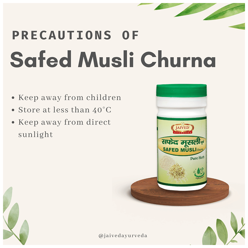 Jaived Ayurveda Safed Musli Churna