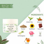 Glamveda Green Tea Recharge & Renew Face Pack