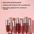 Makeup Revolution Pout Bomb Plumping Gloss - Kiss - Distacart