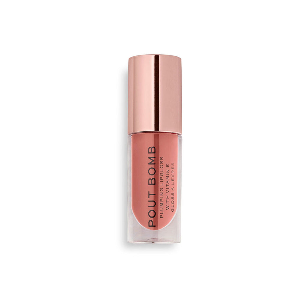 Makeup Revolution Pout Bomb Plumping Gloss - Kiss - Distacart