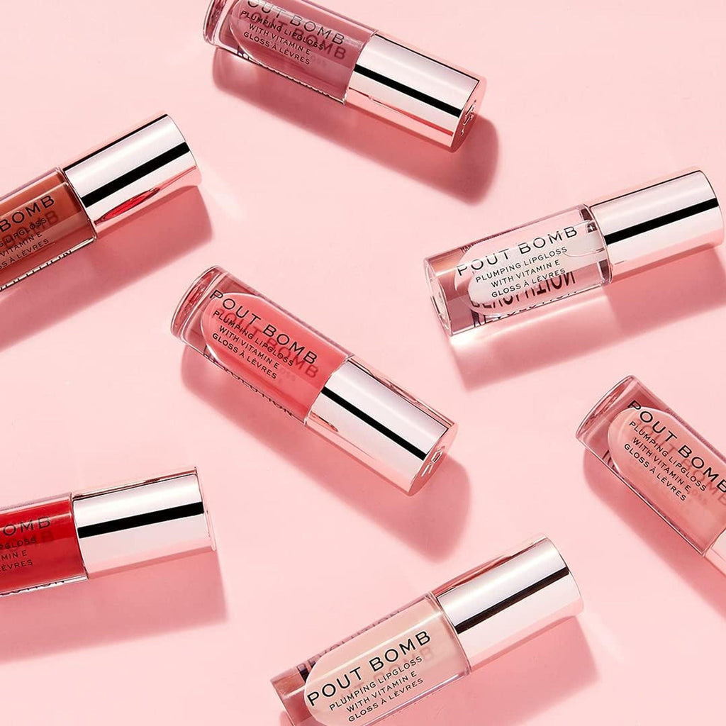 Makeup Revolution Pout Bomb Plumping Gloss - Glaze - Distacart