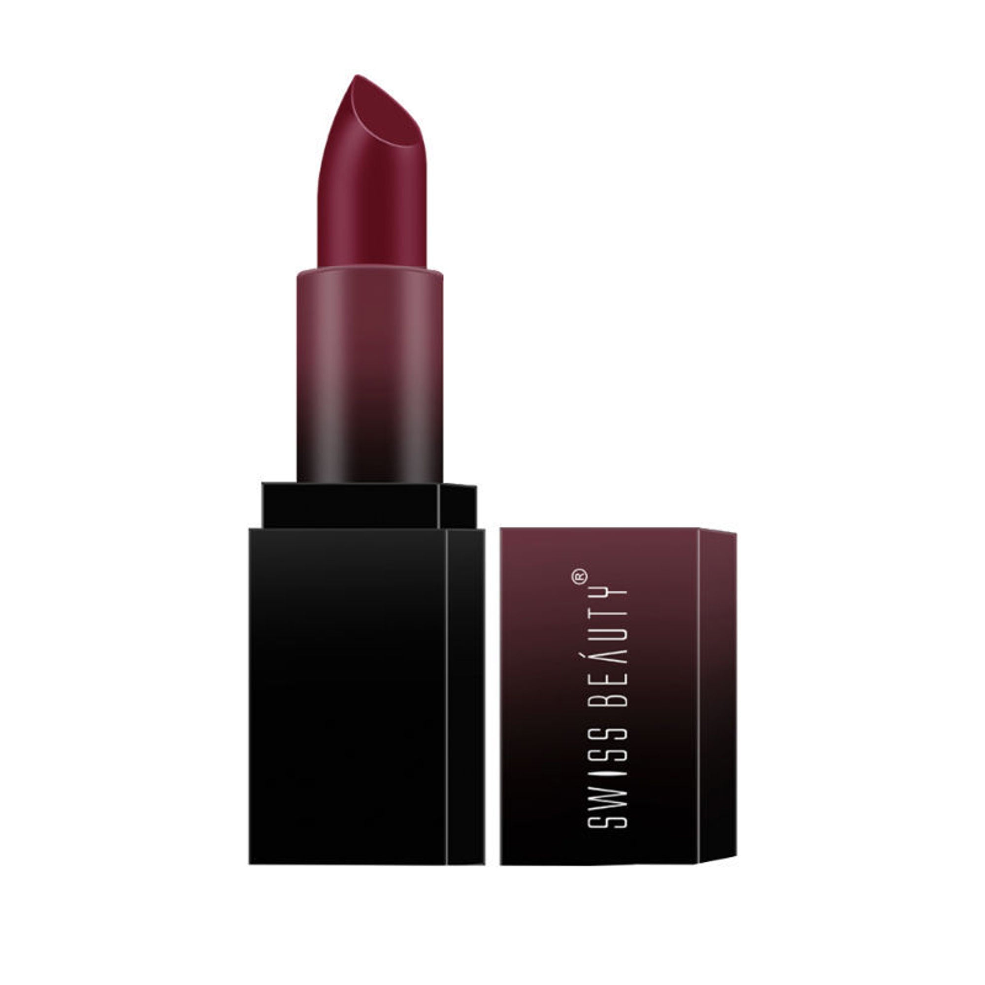 Swiss Beauty HD Matte Lipstick , High Coverage , Lightweight - 20 Dynamite Berry - Distacart