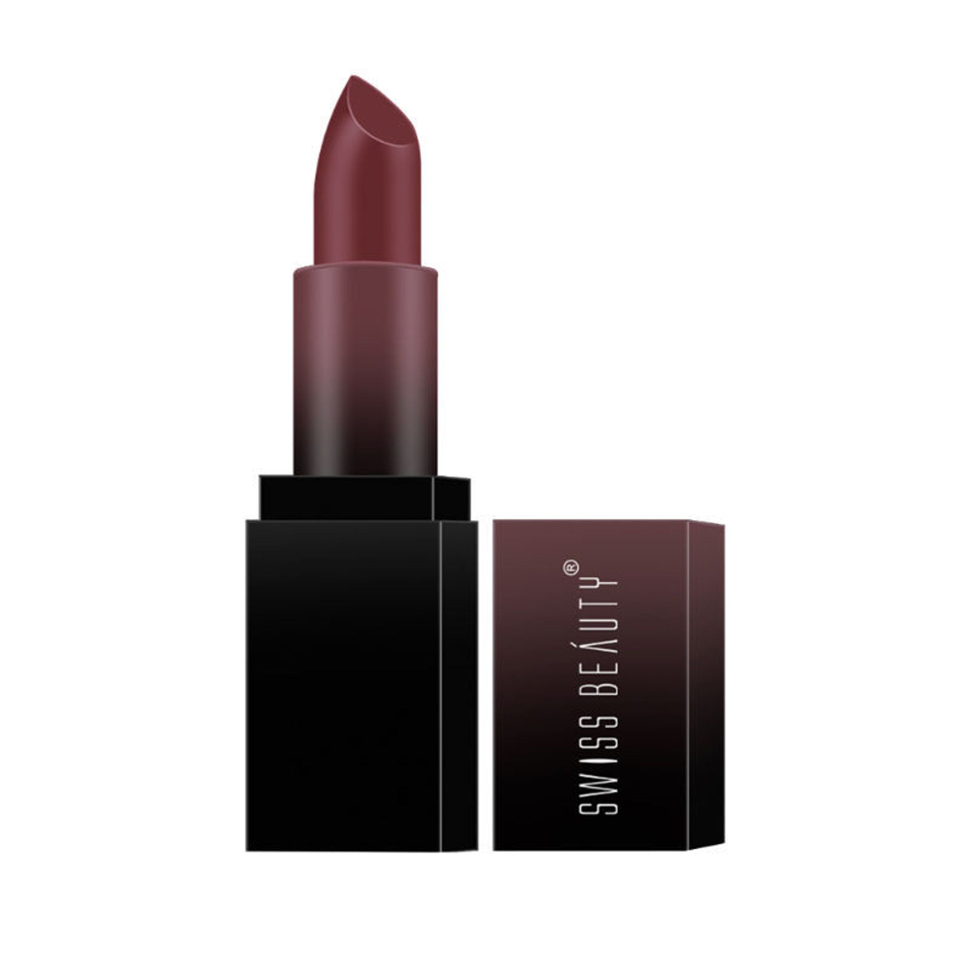 Swiss Beauty HD Matte Lipstick , High Coverage , Lightweight - 22 Brandy Harrington - Distacart