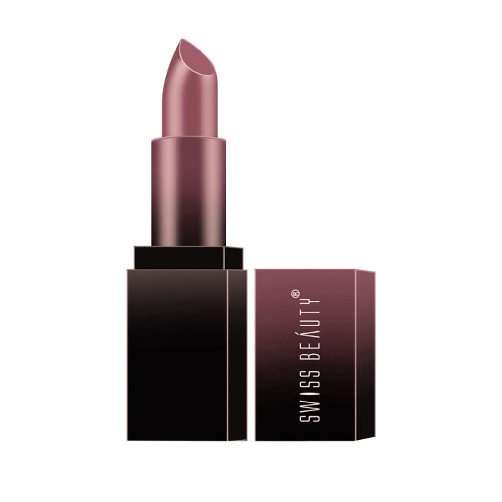 Swiss Beauty HD Matte Lipstick , High Coverage , Lightweight - 28  Blushing Mauve - Distacart