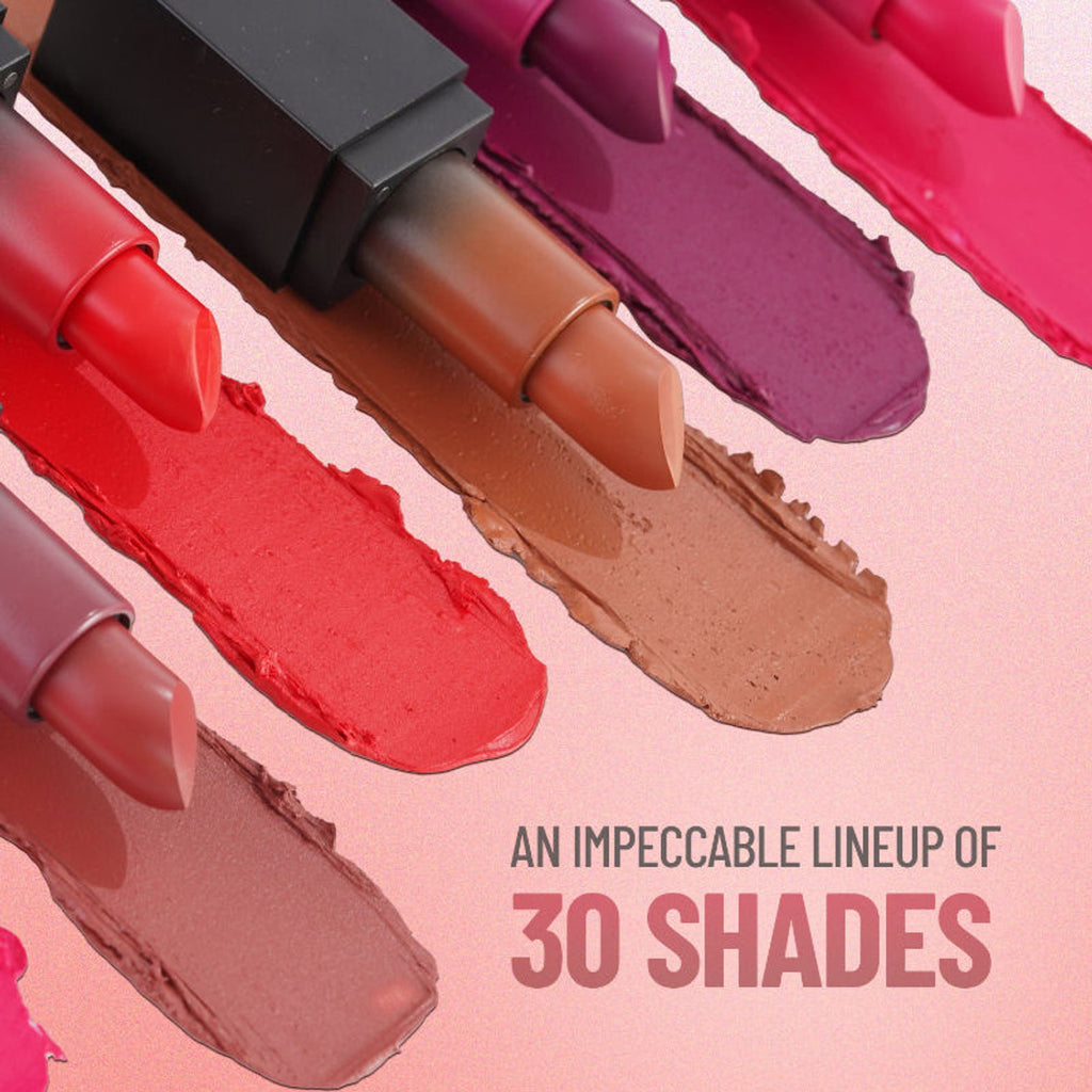 Swiss Beauty HD Matte Lipstick , High Coverage , Lightweight - 30 Chic Pink - Distacart