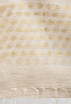 Mominos Fashion Moeza Women's Banarsi Cotton Woven Design Beige Dupatta - Distacart