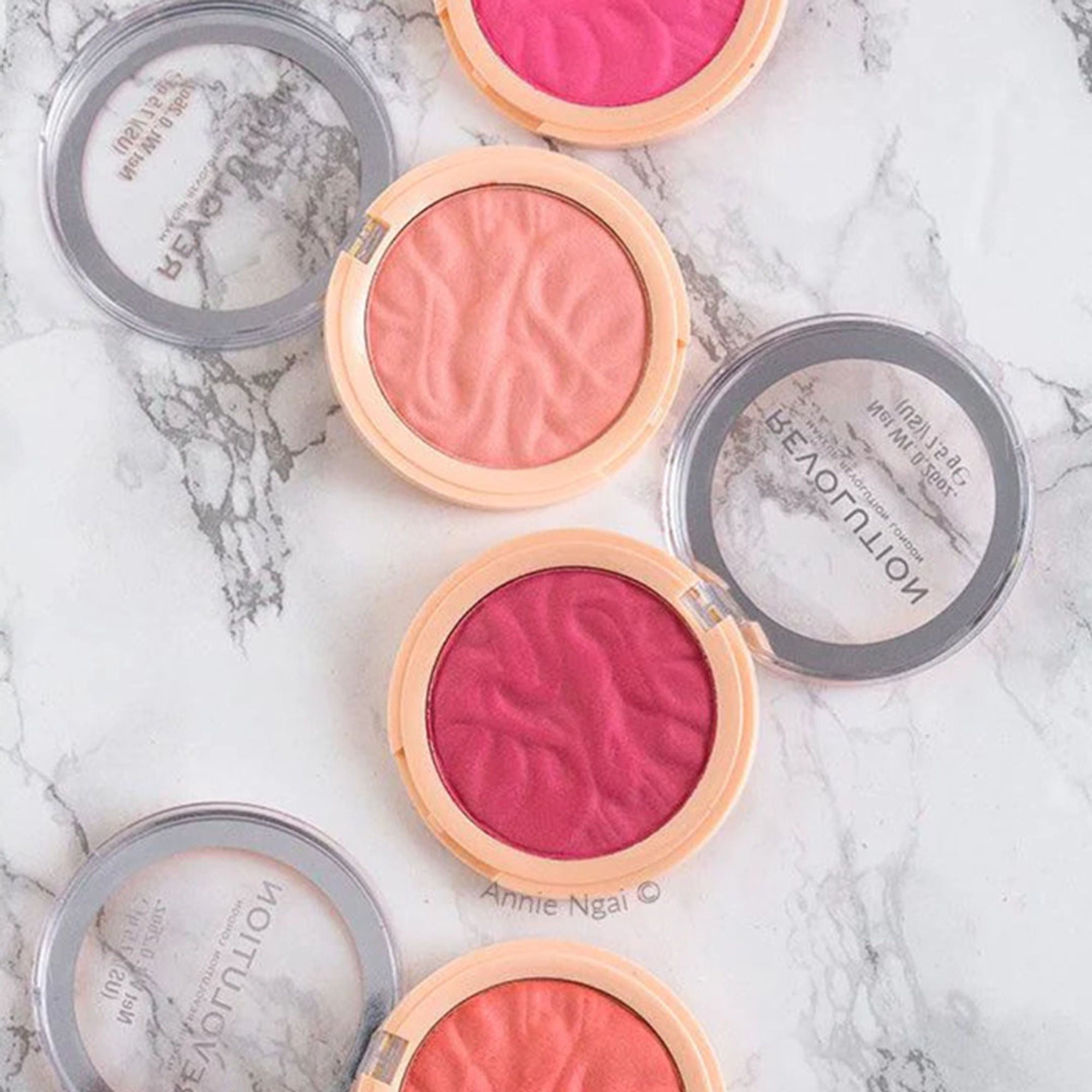 Makeup Revolution Blusher Reloaded - Rhubarb Custard - Distacart
