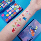 Makeup Revolution Disney Pixar鈥橲 Finding Nemo X Revolution Eyeshadow Palette - Distacart