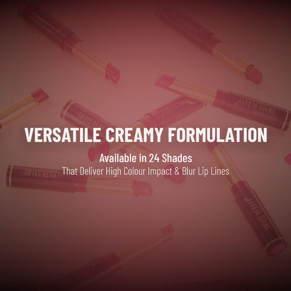 Swiss Beauty Non-Transfer Matte Lipstick - 4 Hot Cherry - Distacart