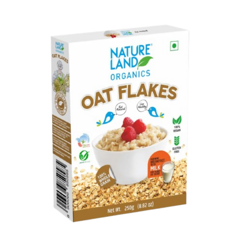 Nature Land Organics Oat Flakes