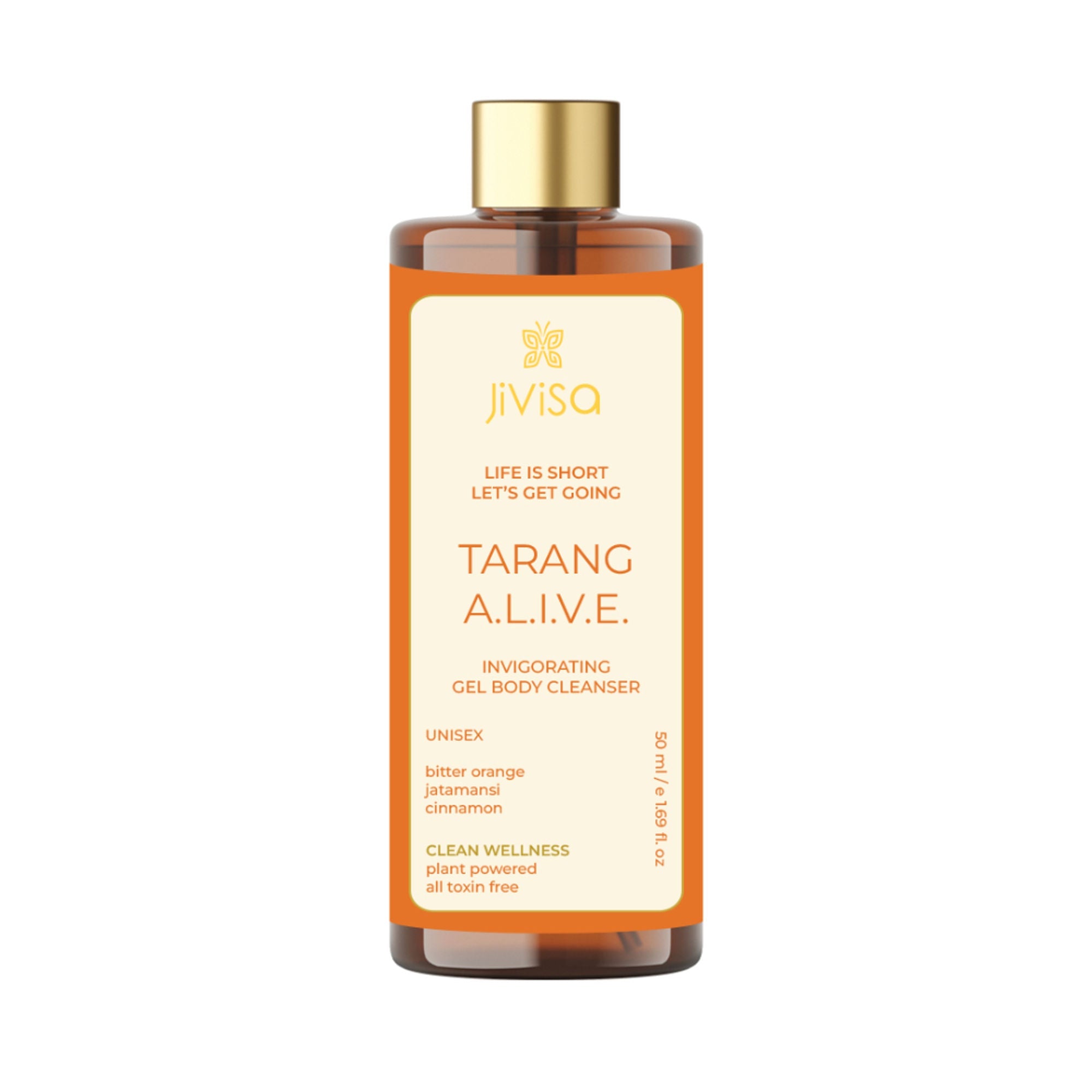 JiViSa Tarang Alive Invigorating Gel Body Cleanser - 50ml