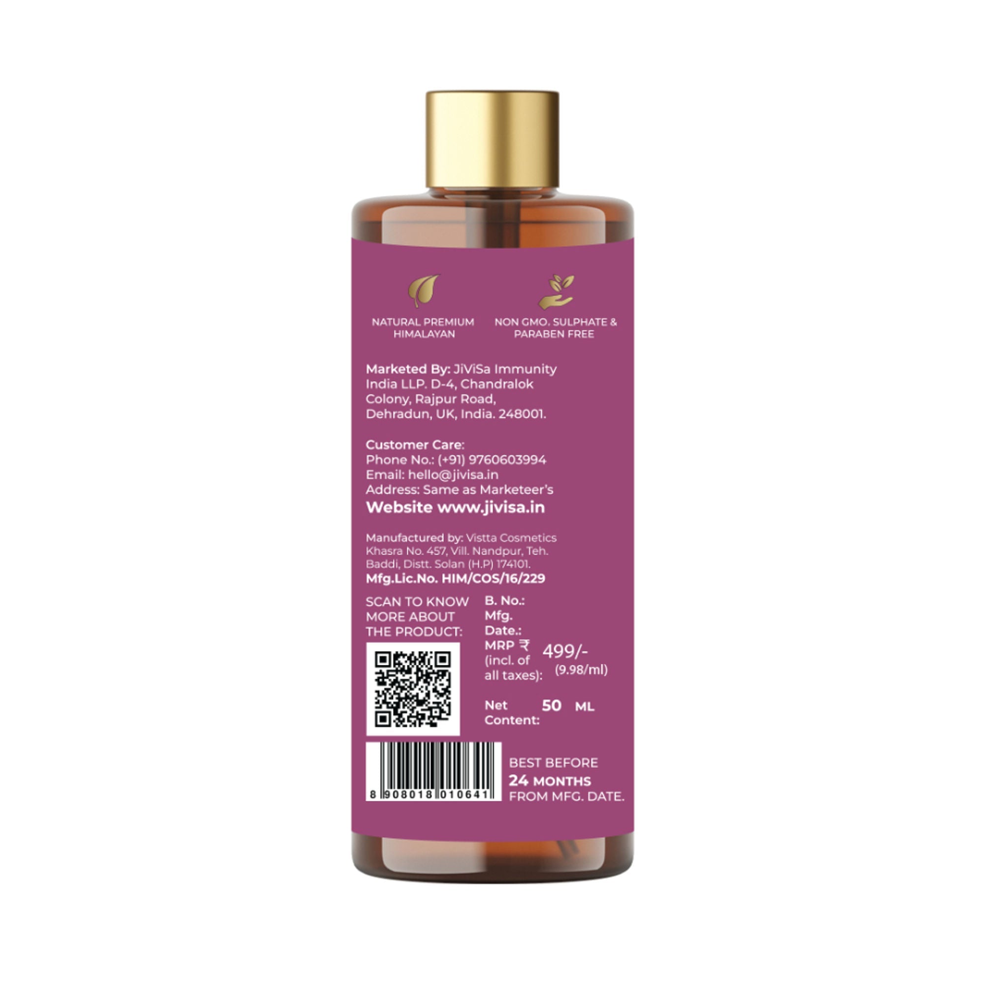 JiViSa Velvet Skin Ananta Facial Cleanser