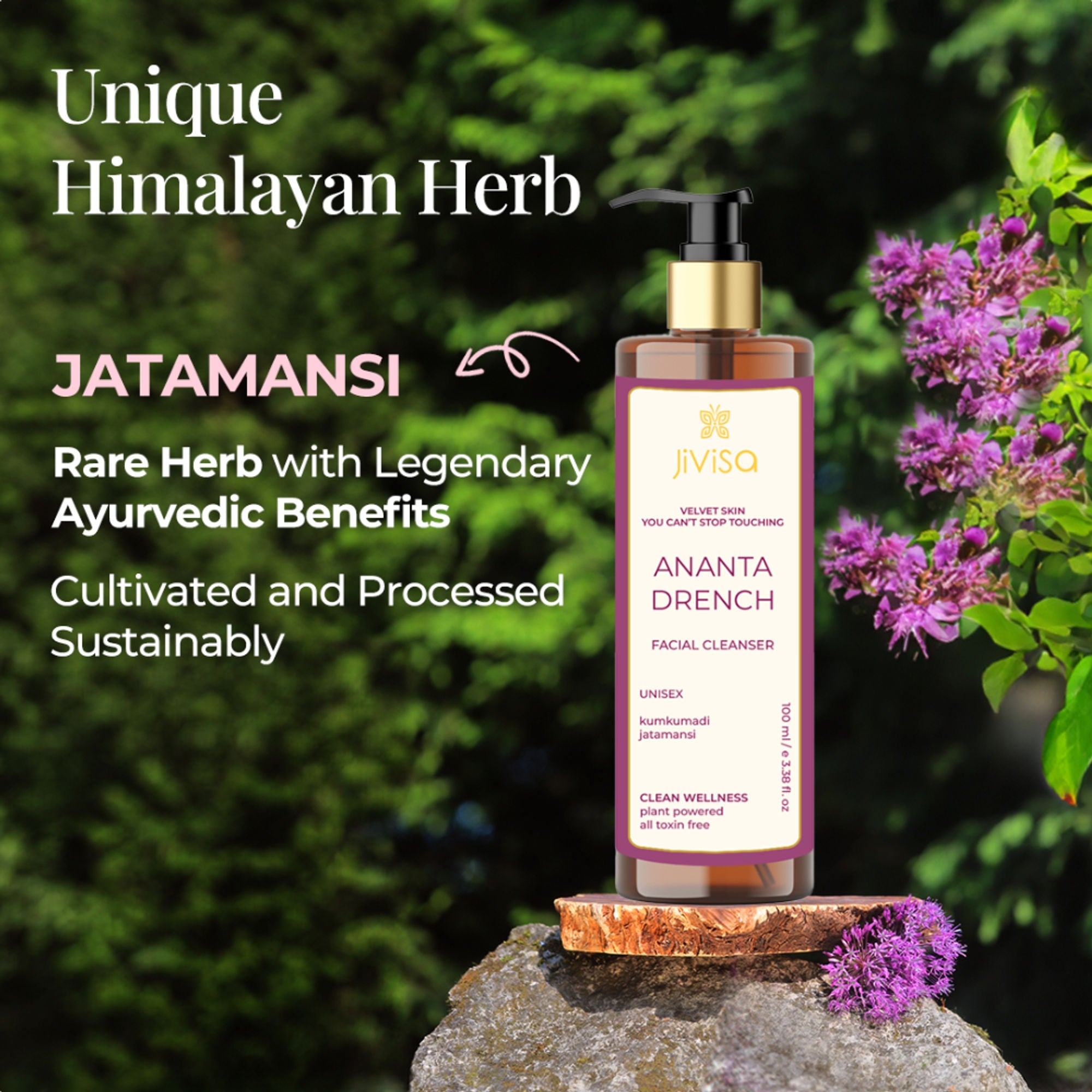 JiViSa Velvet Skin Ananta Facial Cleanser