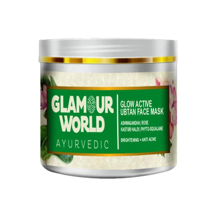 GLAMOUR WORLD AYURVEDIC Glow Active Ubtan Face Mask