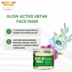 GLAMOUR WORLD AYURVEDIC Glow Active Ubtan Face Mask - Distacart