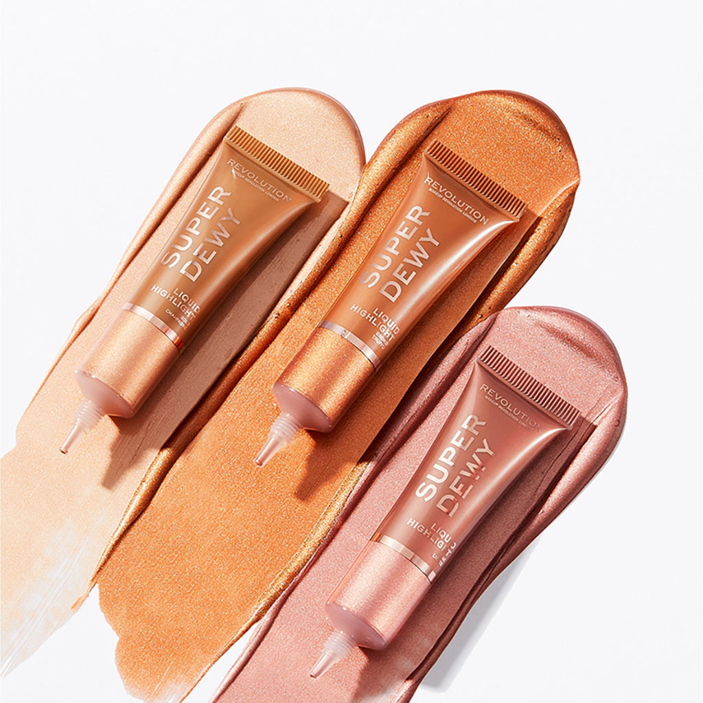 Makeup Revolution Superdewy Liquid Highlighter - Gold Champagne