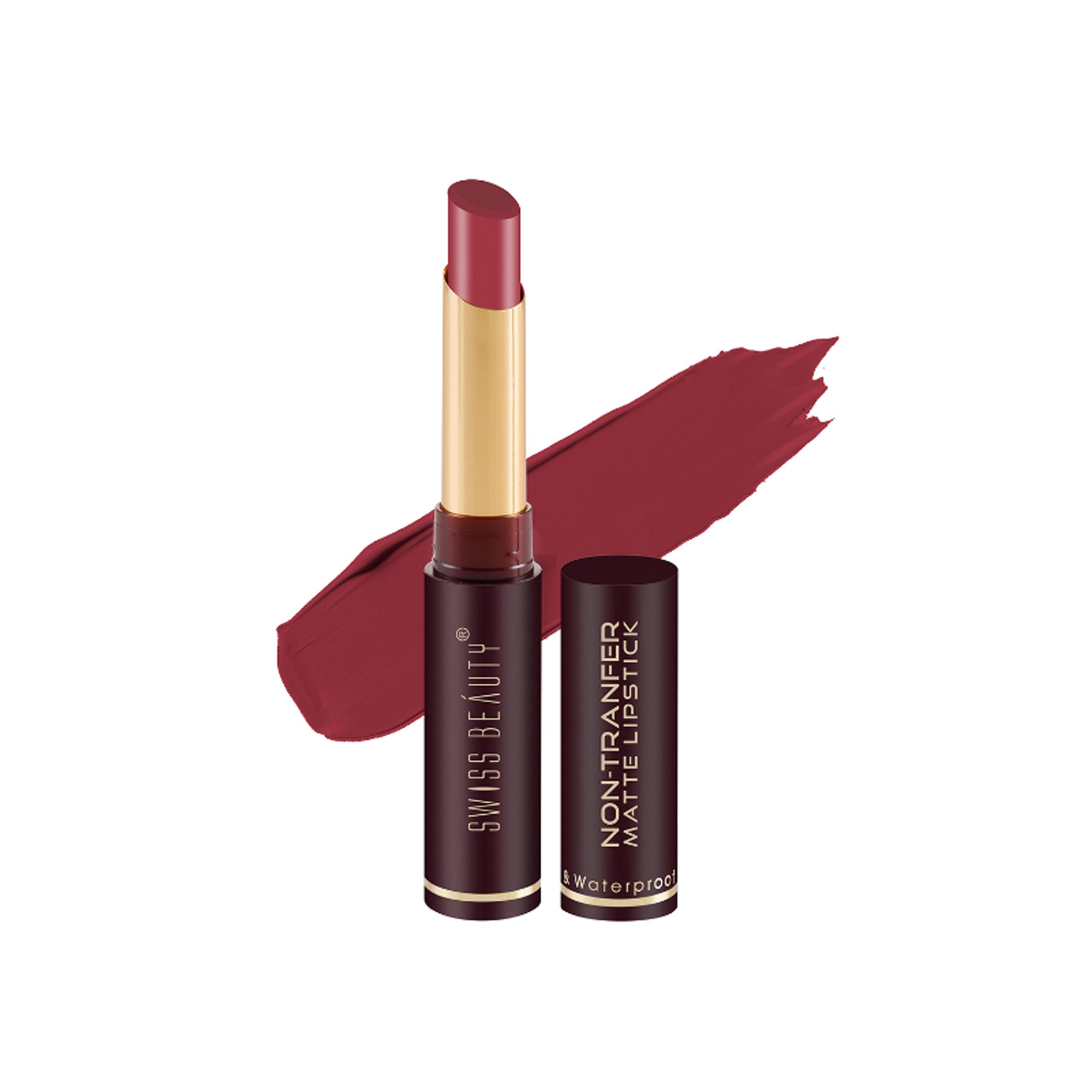 Swiss Beauty Non-Transfer Matte Lipstick - 8 Peach Day