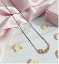 Joban Fashion Women White Ad Mangalsutra - Distacart