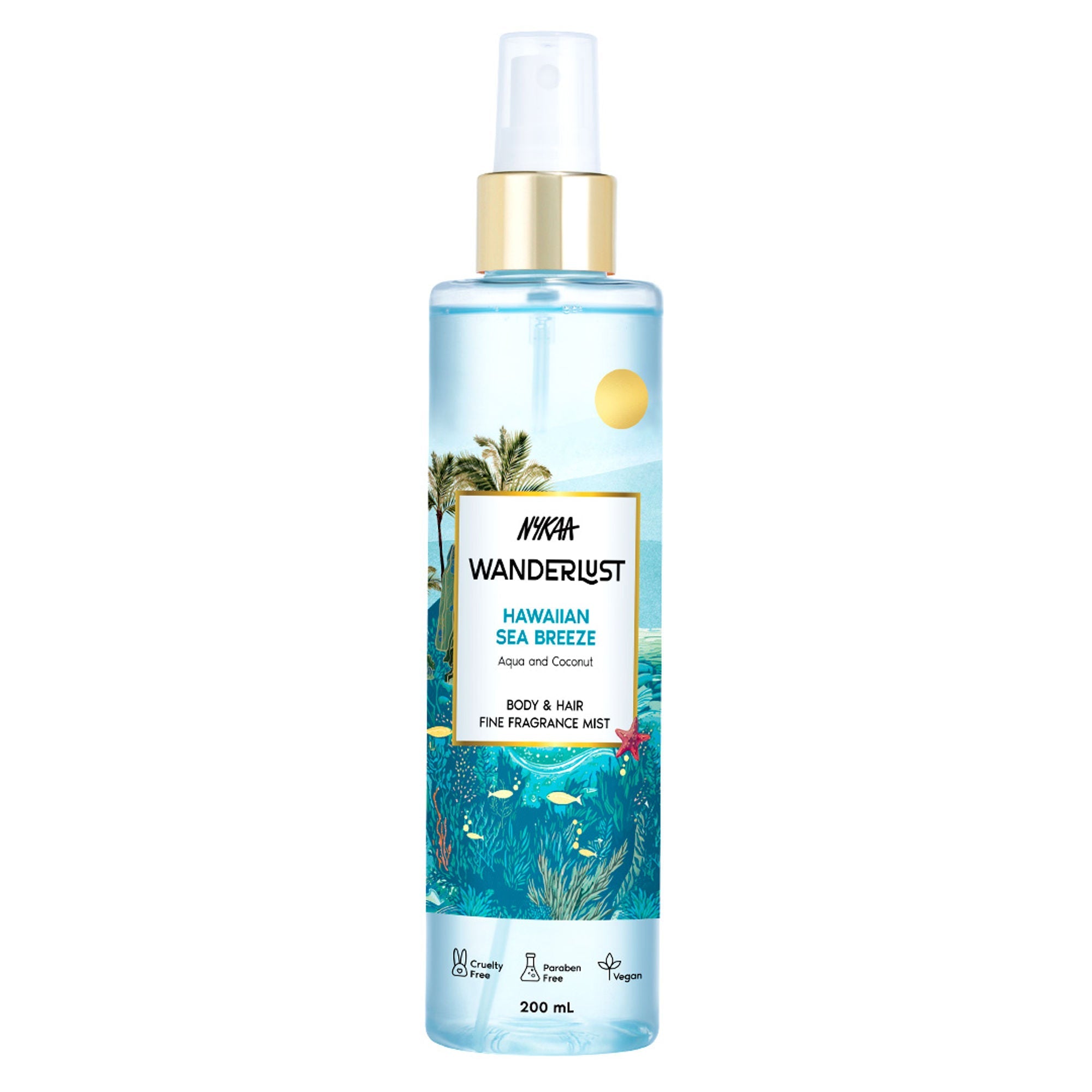 Wanderlust Fragrance Mist For Her - Hawaiian Sea Breeze