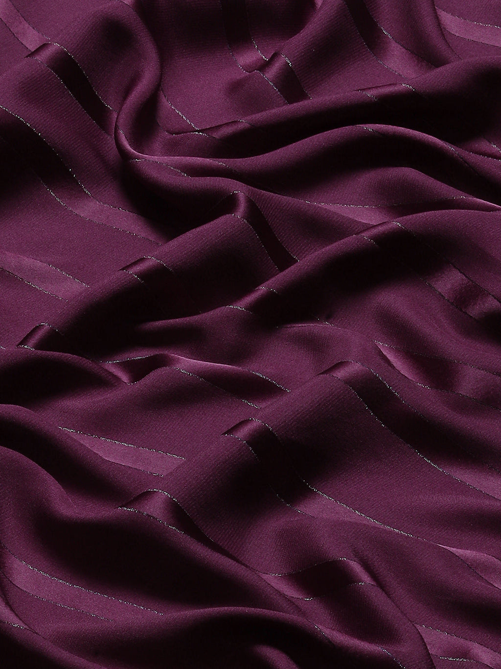 Tikhi Imli Magenta Striped Saree - Distacart