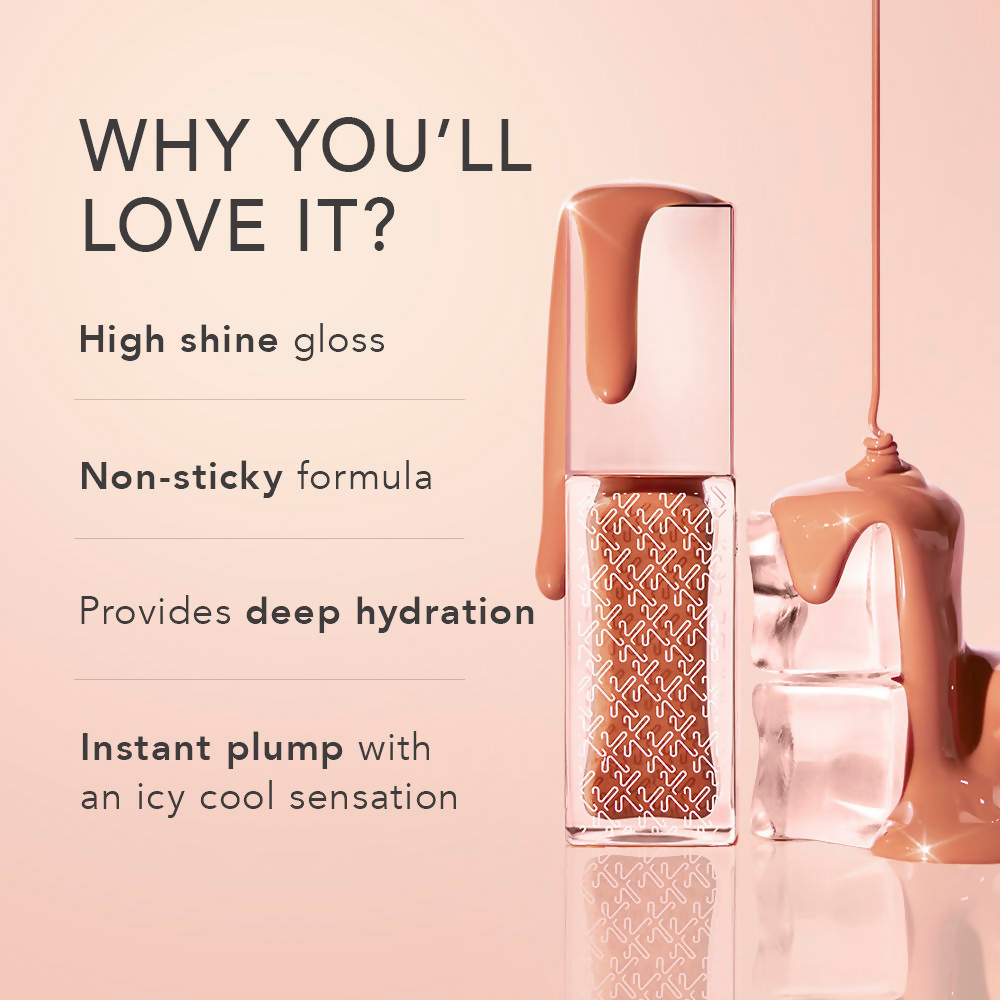 Kay Beauty FullFill Tinted Lip Plumping Gloss - Need Coffee