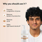 Man Matters 1% Salicylic Acid Oil Control Face Wash And 2% Salicylic Acid Defend Acne Spot Correction Gel For Men