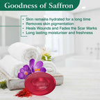 Vithoba Ayurvedic Vaijayanthi Handcrafted Saffron Soap Bar