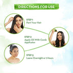Wildera Bringha Ayurvedic Hair Oil, Hair Fall Control and Hair Growth with Bringharaj Oil